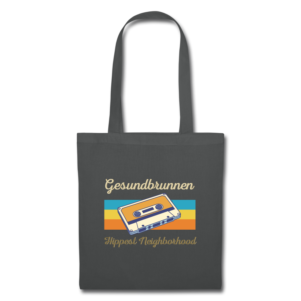 Gesundbrunnen Hippest Neighborhood - Stoffbeutel - Graphite