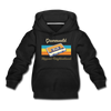 Grunewald Hippest Neighborhood - Kinder Premium Hoodie - Schwarz