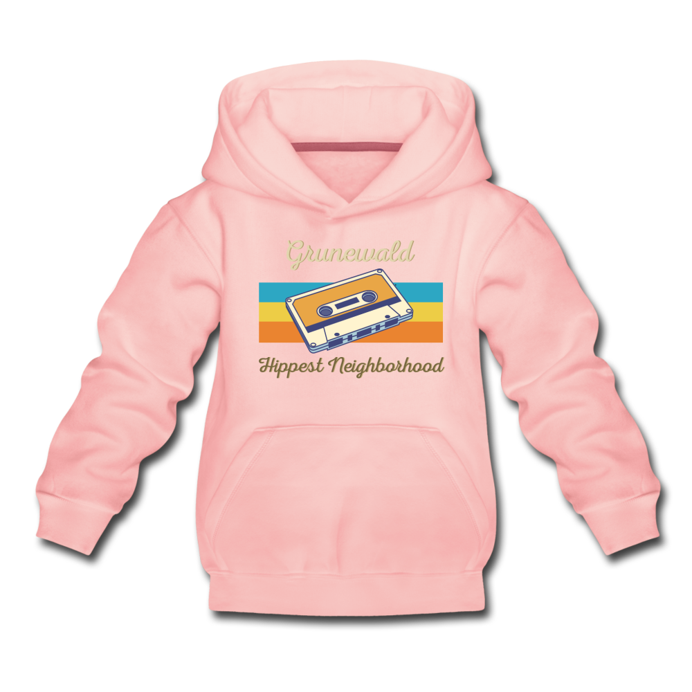 Grunewald Hippest Neighborhood - Kinder Premium Hoodie - Kristallrosa