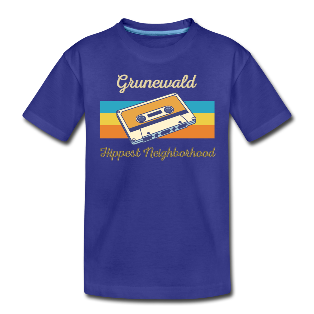 Grunewald Hippest Neighborhood - Teenager Premium T-Shirt - Königsblau