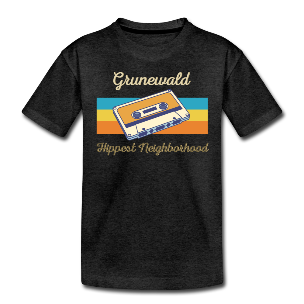 Grunewald Hippest Neighborhood - Teenager Premium T-Shirt - Anthrazit