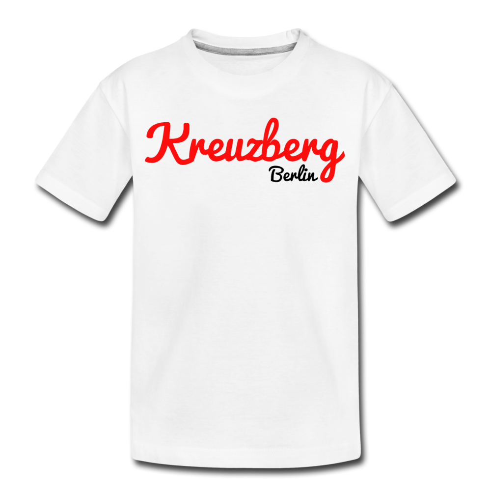 Kreuzberg Berlin - Teenager Premium T-Shirt - Weiß