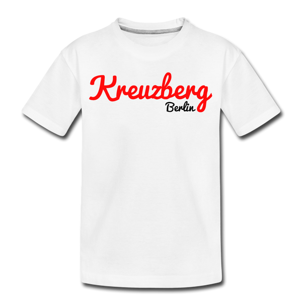 Kreuzberg Berlin - Teenager Premium T-Shirt - Weiß