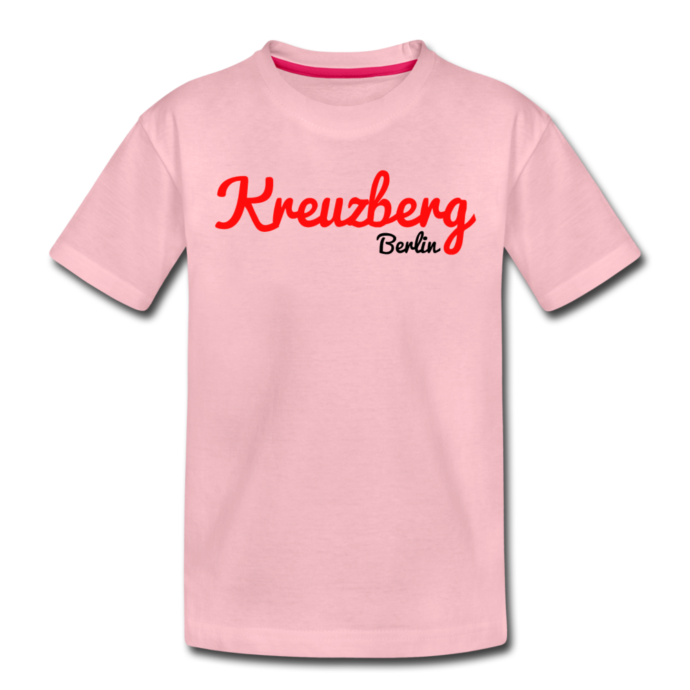 Kreuzberg Berlin - Kinder Premium T-Shirt - Hellrosa