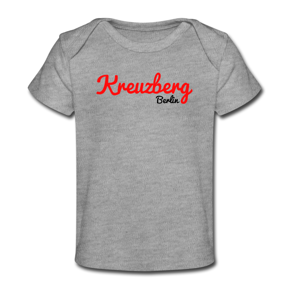Kreuzberg Berlin - Baby Bio T-Shirt - Grau meliert