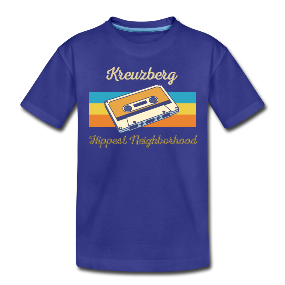 Kreuzberg Hippest Neighborhood - Teenager Premium T-Shirt - Königsblau
