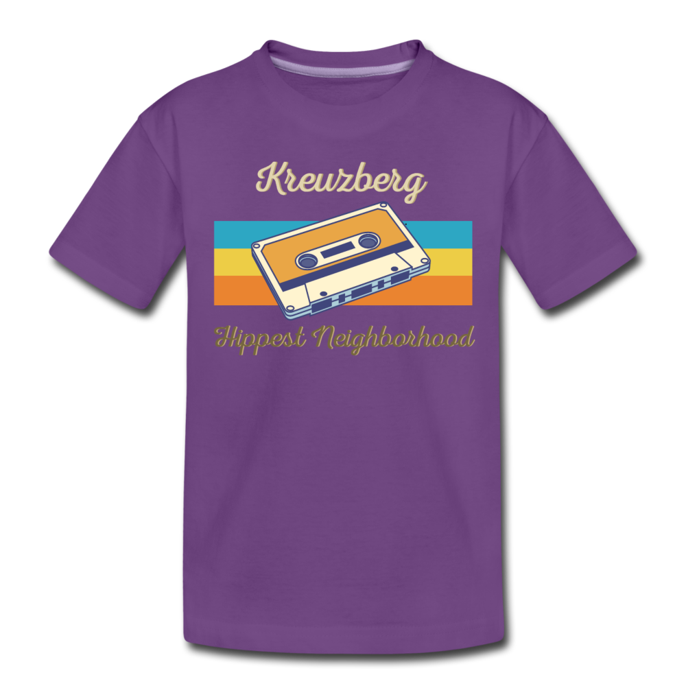 Kreuzberg Hippest Neighborhood - Teenager Premium T-Shirt - Lila