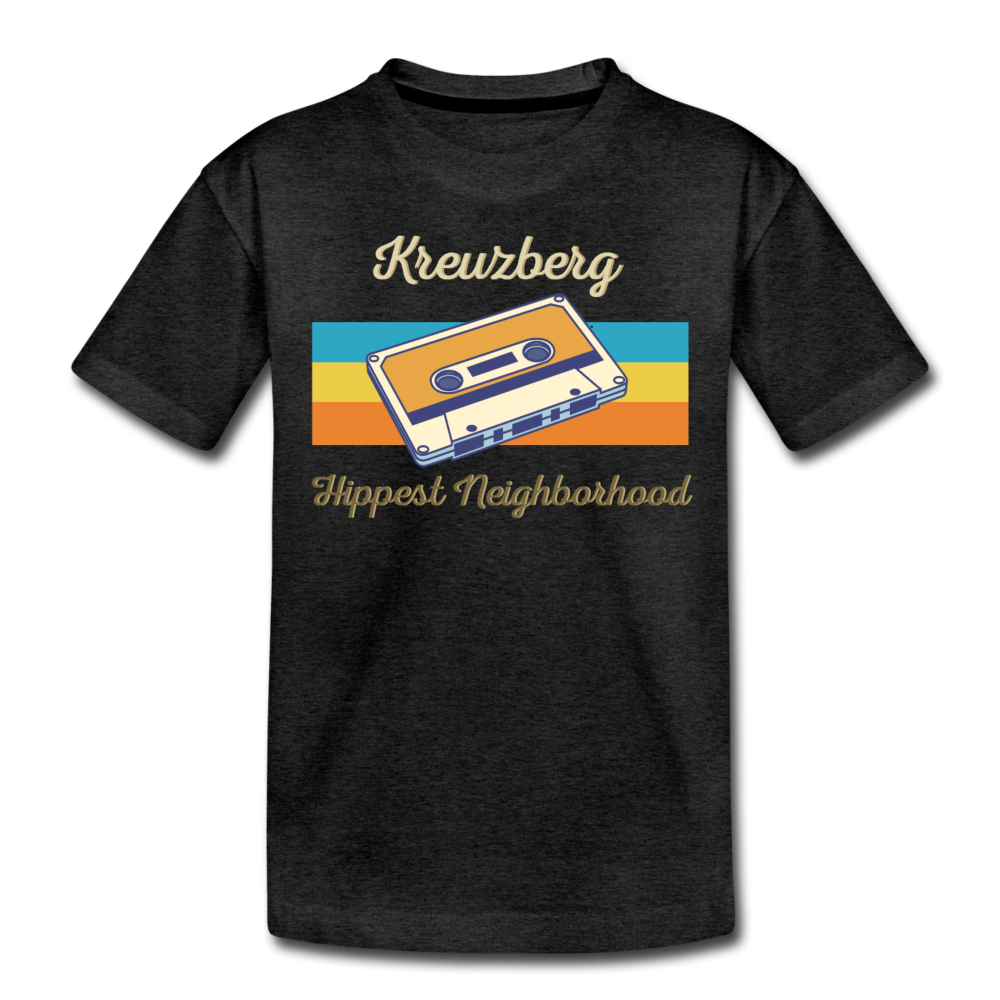 Kreuzberg Hippest Neighborhood - Teenager Premium T-Shirt - Anthrazit