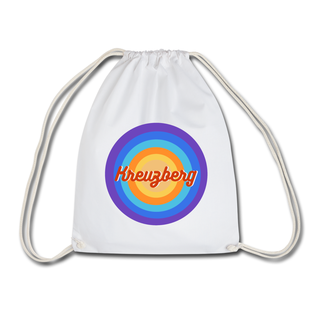 Kreuzberg Retro - Turnbeutel - Weiß