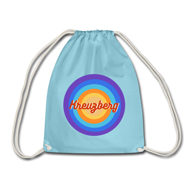 Kreuzberg Retro - Turnbeutel - Aqua