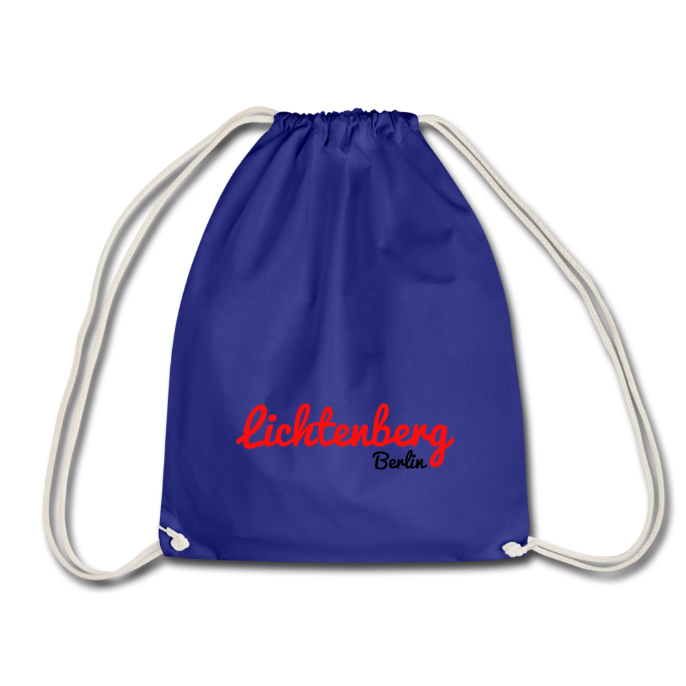 Lichtenberg Berlin - Turnbeutel - Königsblau