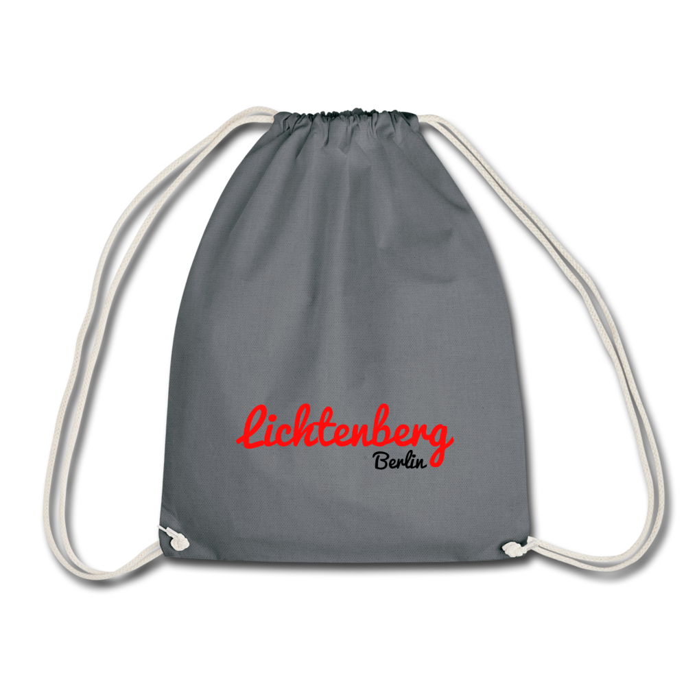 Lichtenberg Berlin - Turnbeutel - Grau