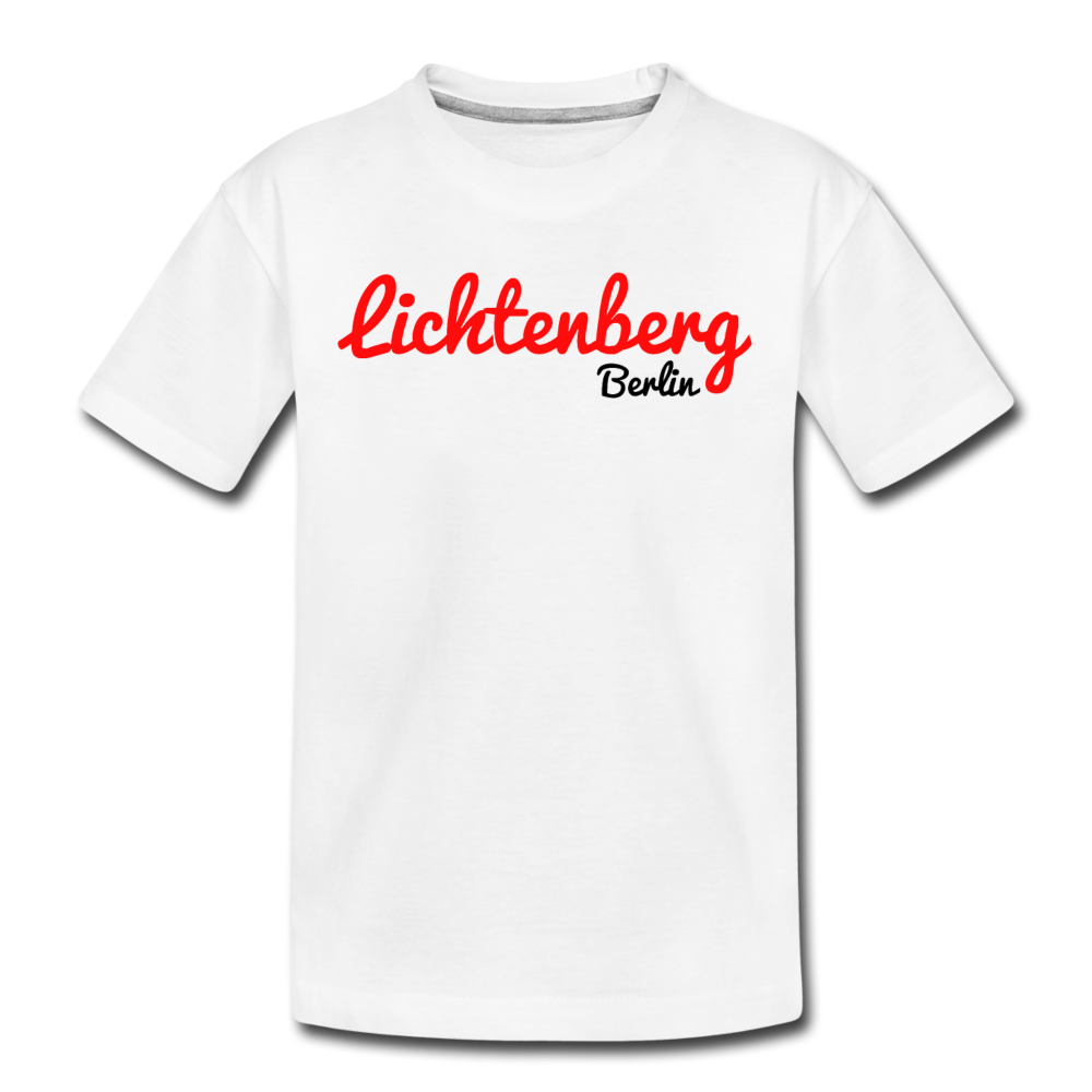 Lichtenberg Berlin - Teenager Premium T-Shirt - Weiß