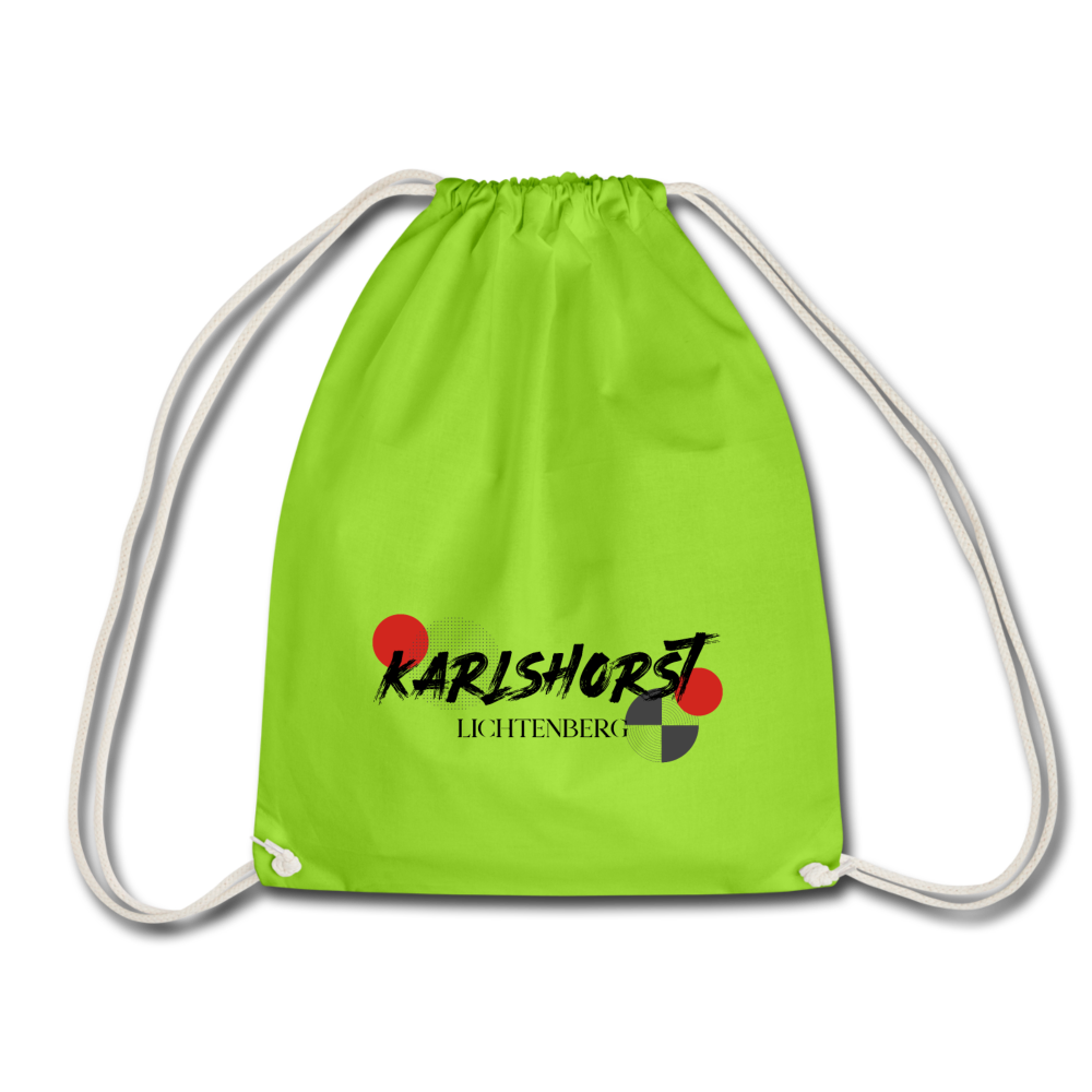 Karlshorst - Turnbeutel - Neongrün