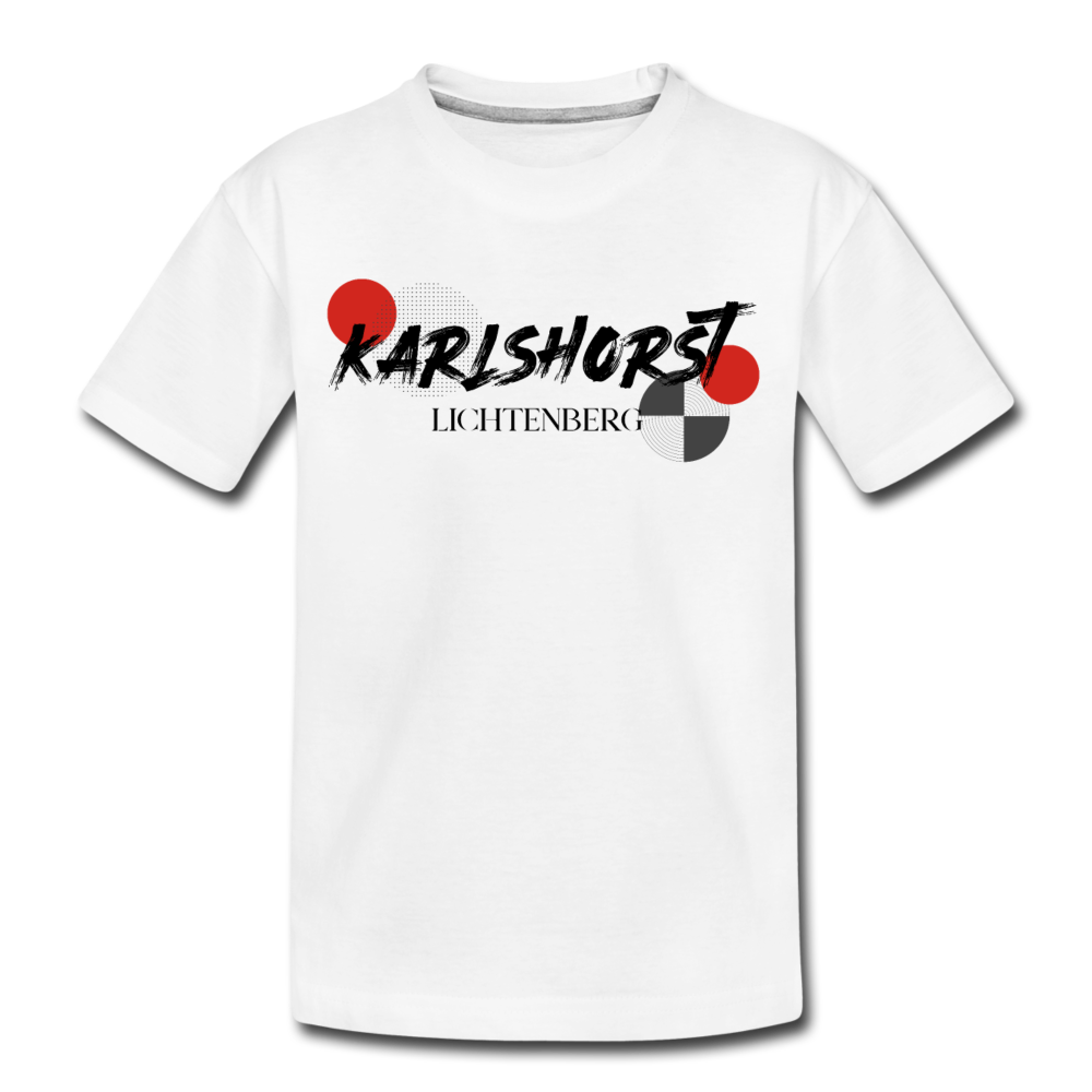 Karlshorst - Teenager Premium T-Shirt - Weiß