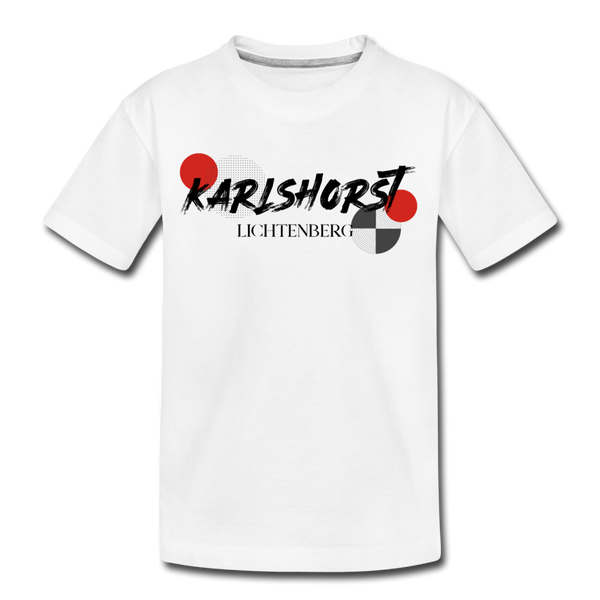 Karlshorst - Teenager Premium T-Shirt - Weiß