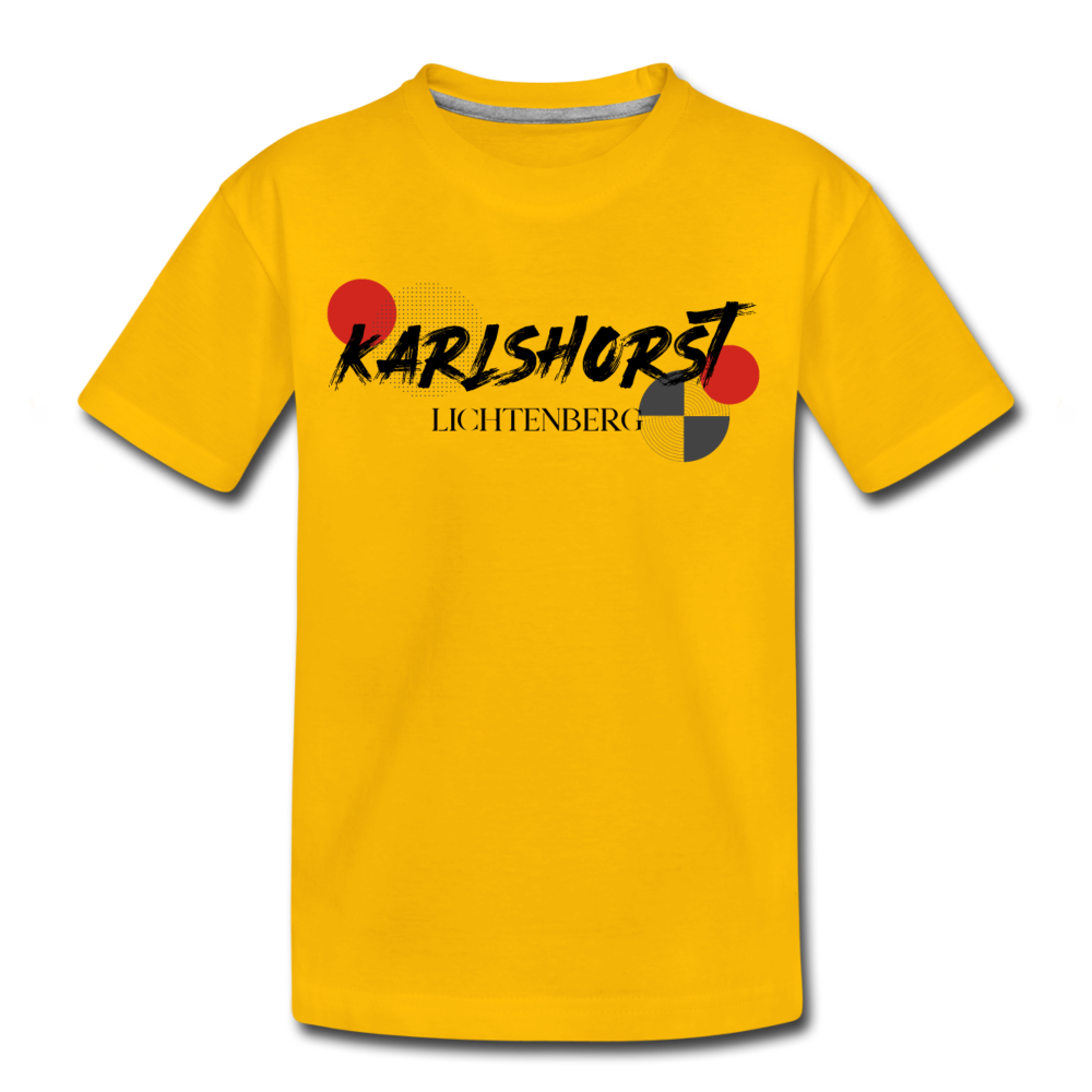 Karlshorst - Teenager Premium T-Shirt - Sonnengelb