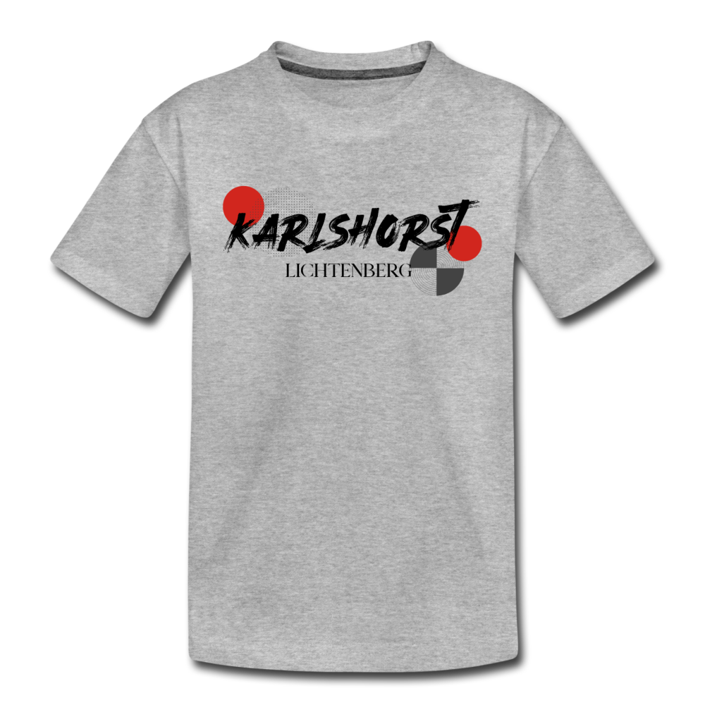 Karlshorst - Kinder Premium T-Shirt - Grau meliert