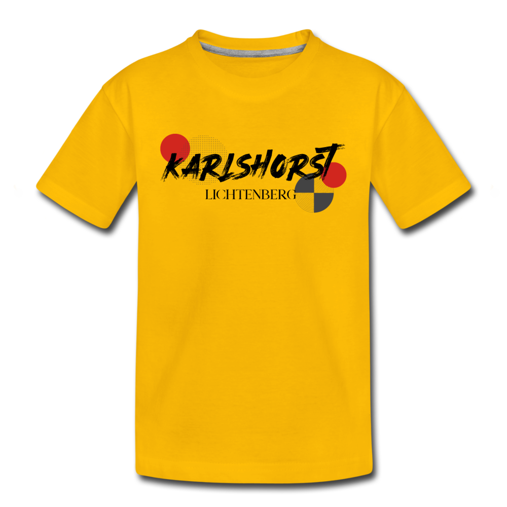 Karlshorst - Kinder Premium T-Shirt - Sonnengelb