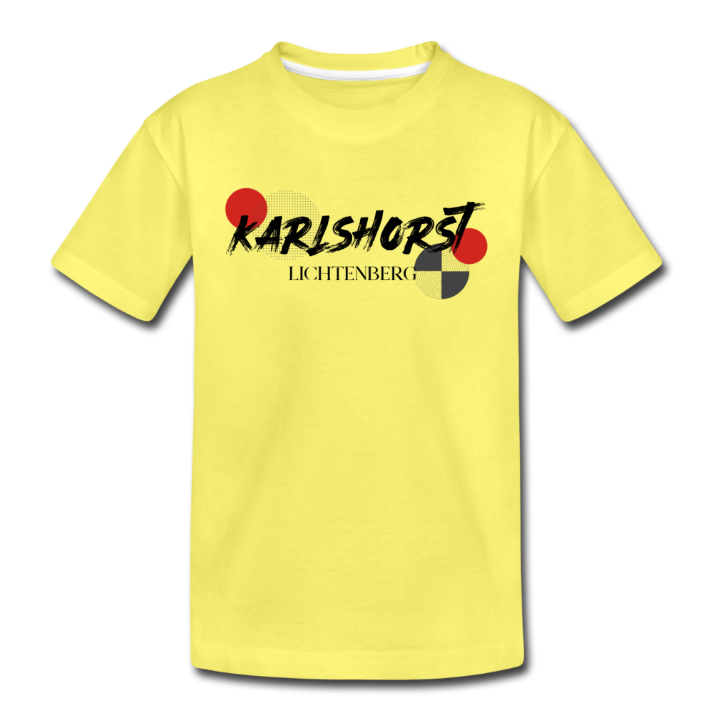Karlshorst - Kinder Premium T-Shirt - Gelb