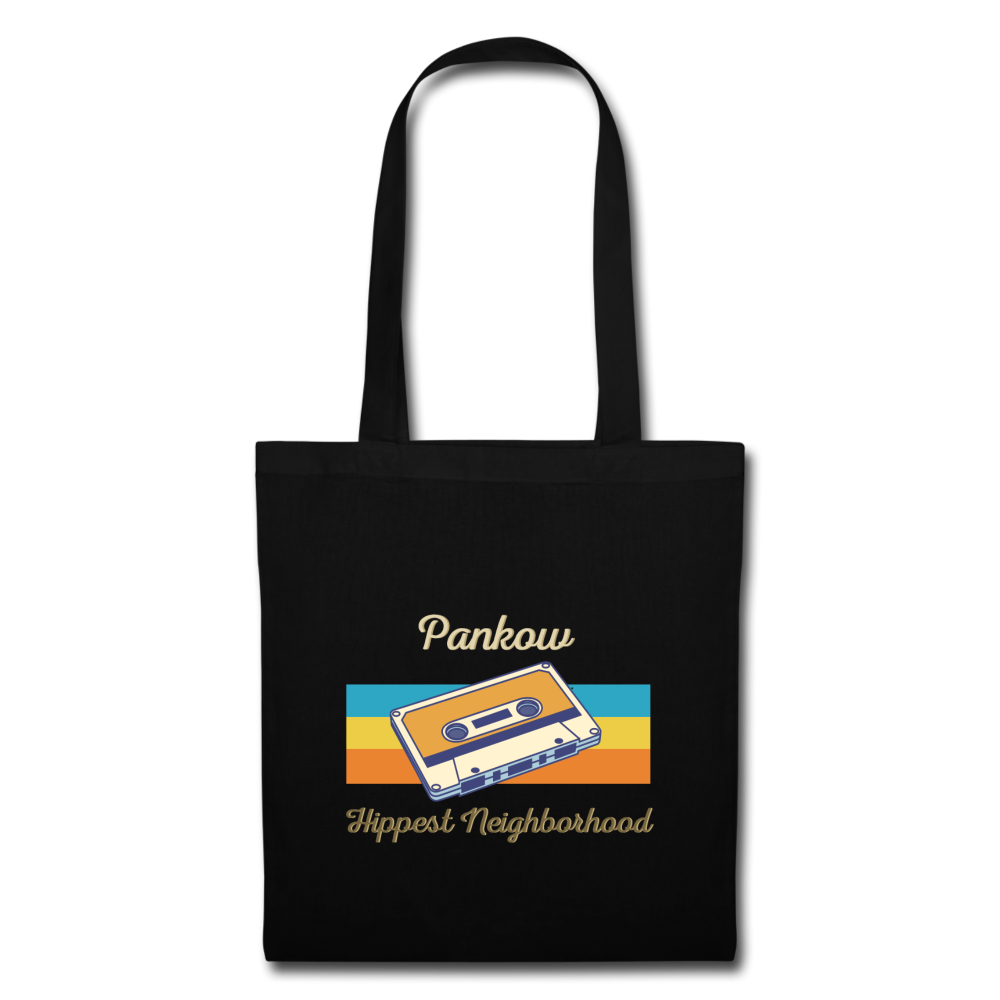 Pankow Hippest Neighborhood - Stoffbeutel - Schwarz
