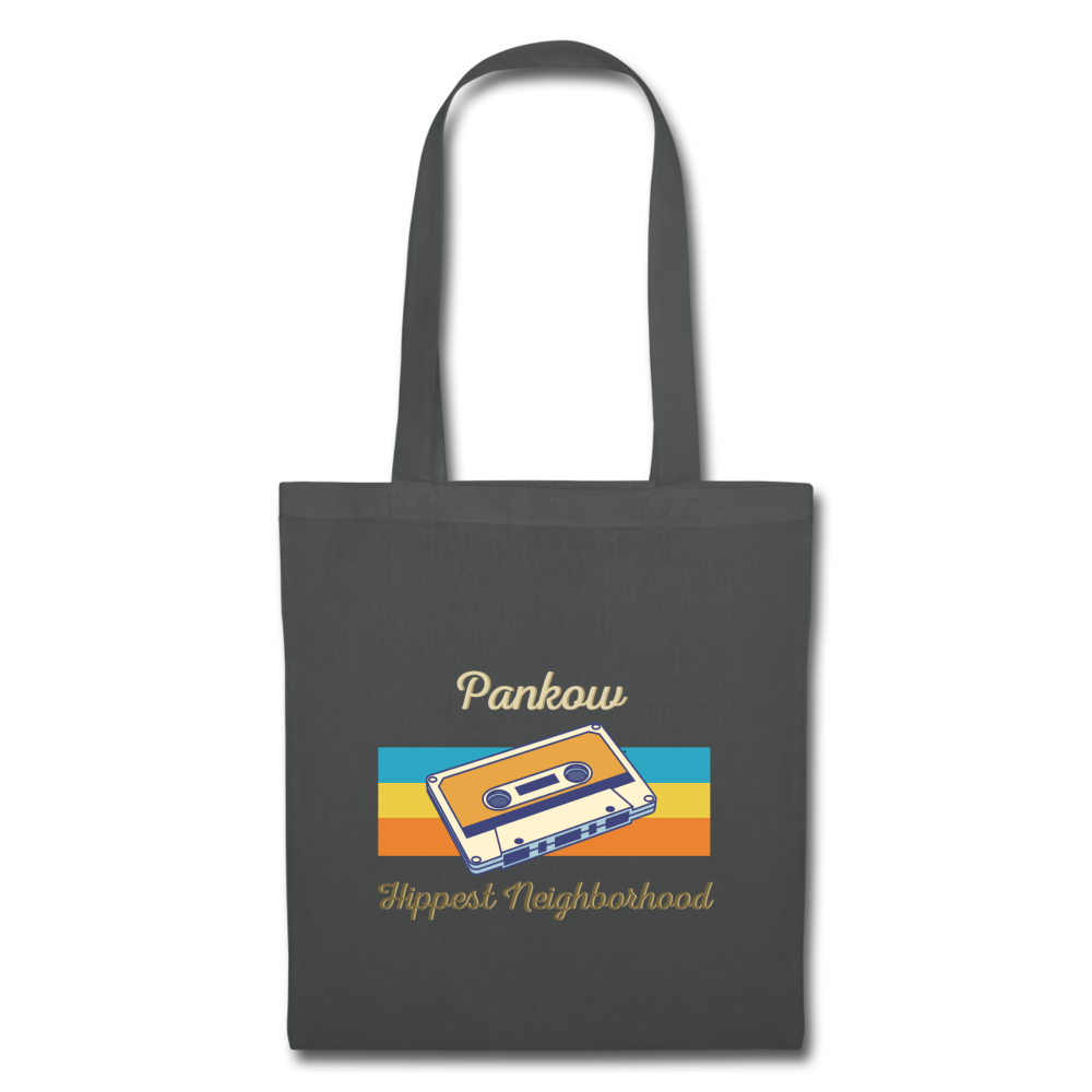 Pankow Hippest Neighborhood - Stoffbeutel - Graphite