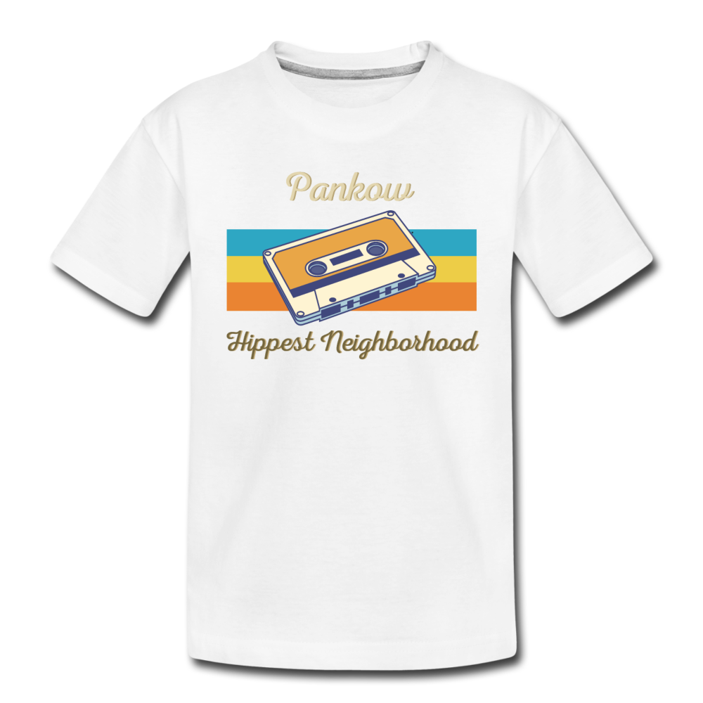 Pankow Hippest Neighborhood - Teenager Premium T-Shirt - Weiß