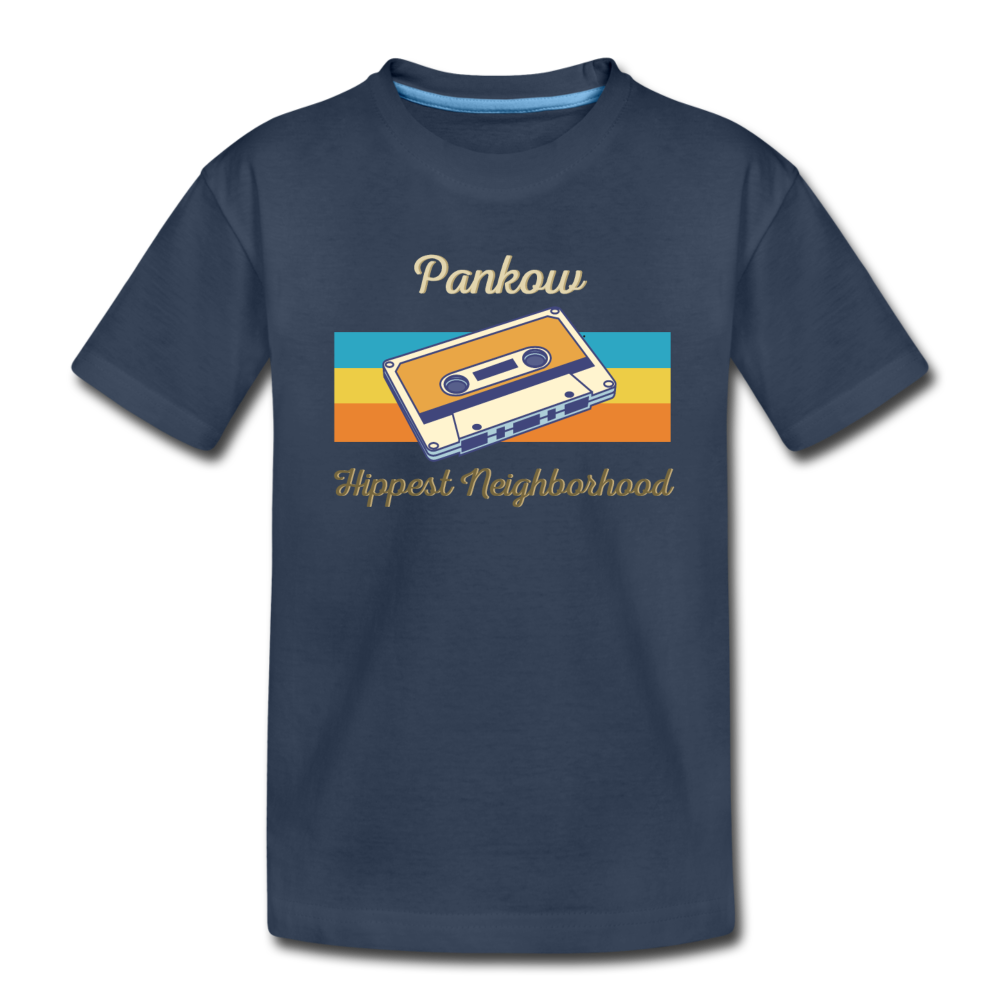 Pankow Hippest Neighborhood - Kinder Premium T-Shirt - Navy