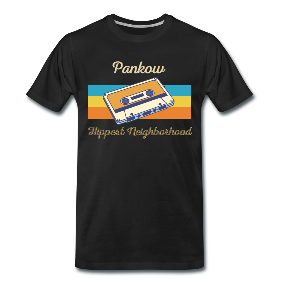 Pankow Hippest Neighborhood - Männer Premium T-Shirt - Schwarz
