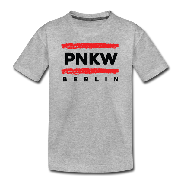 PNKW - Teenager Premium T-Shirt - Grau meliert