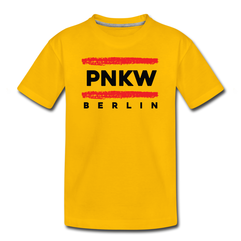 PNKW - Teenager Premium T-Shirt - Sonnengelb