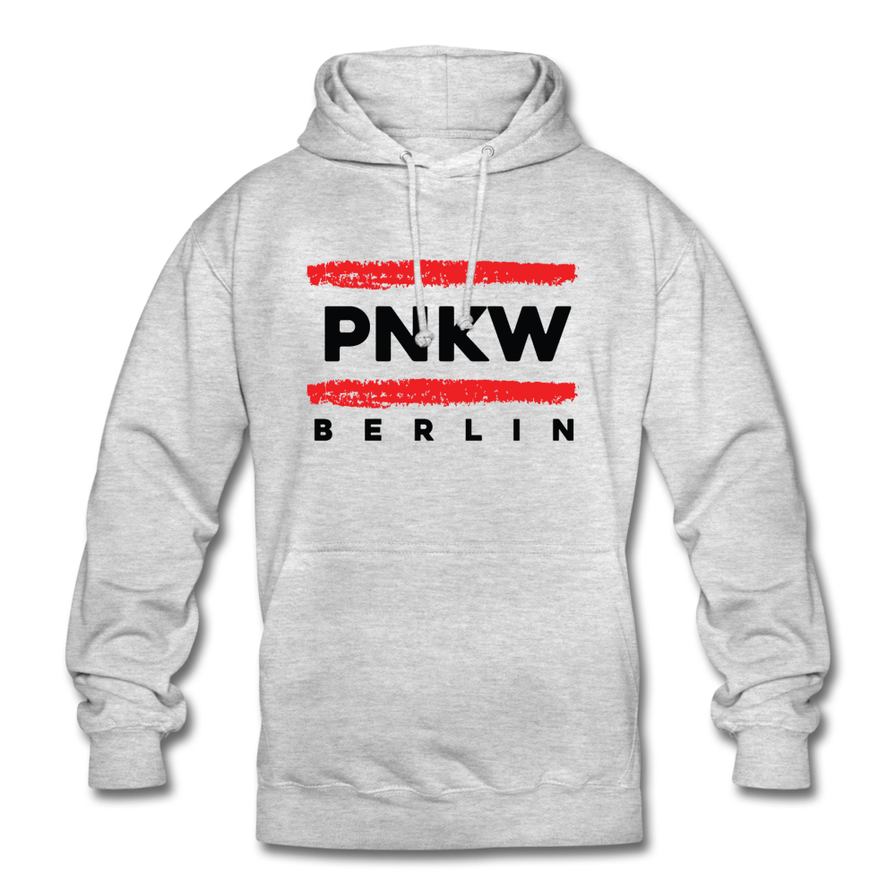 PNKW - Unisex Hoodie - Hellgrau meliert