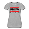 PNKW - Frauen Premium T-Shirt - Grau meliert