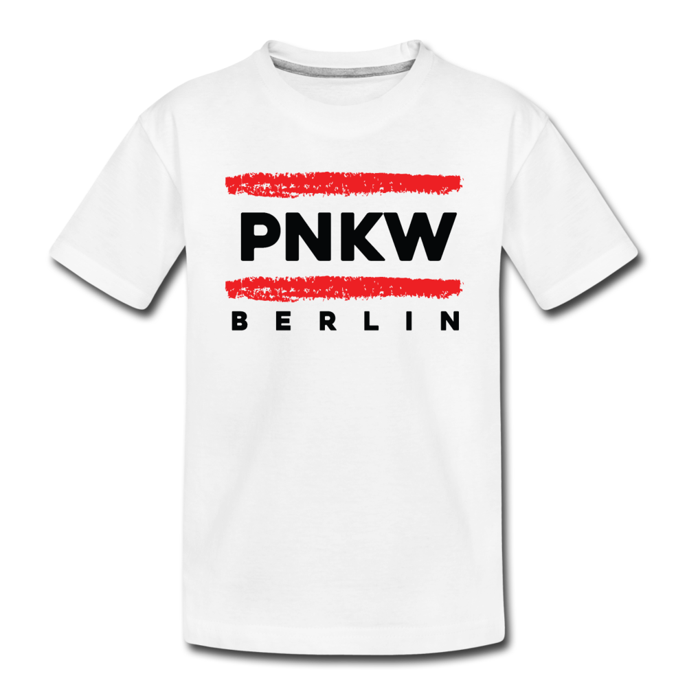 PNKW - Kinder Premium T-Shirt - Weiß