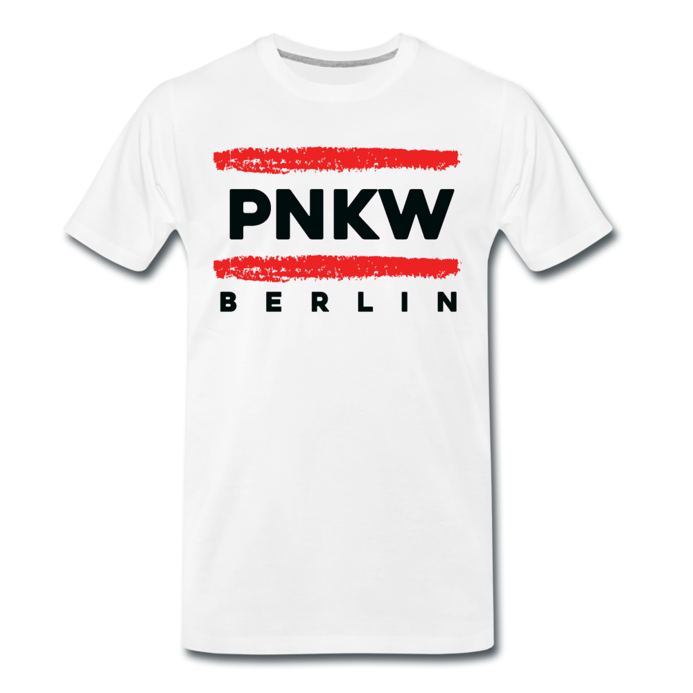 PNKW - Männer Premium T-Shirt - Weiß