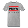 PNKW - Männer Premium T-Shirt - Grau meliert