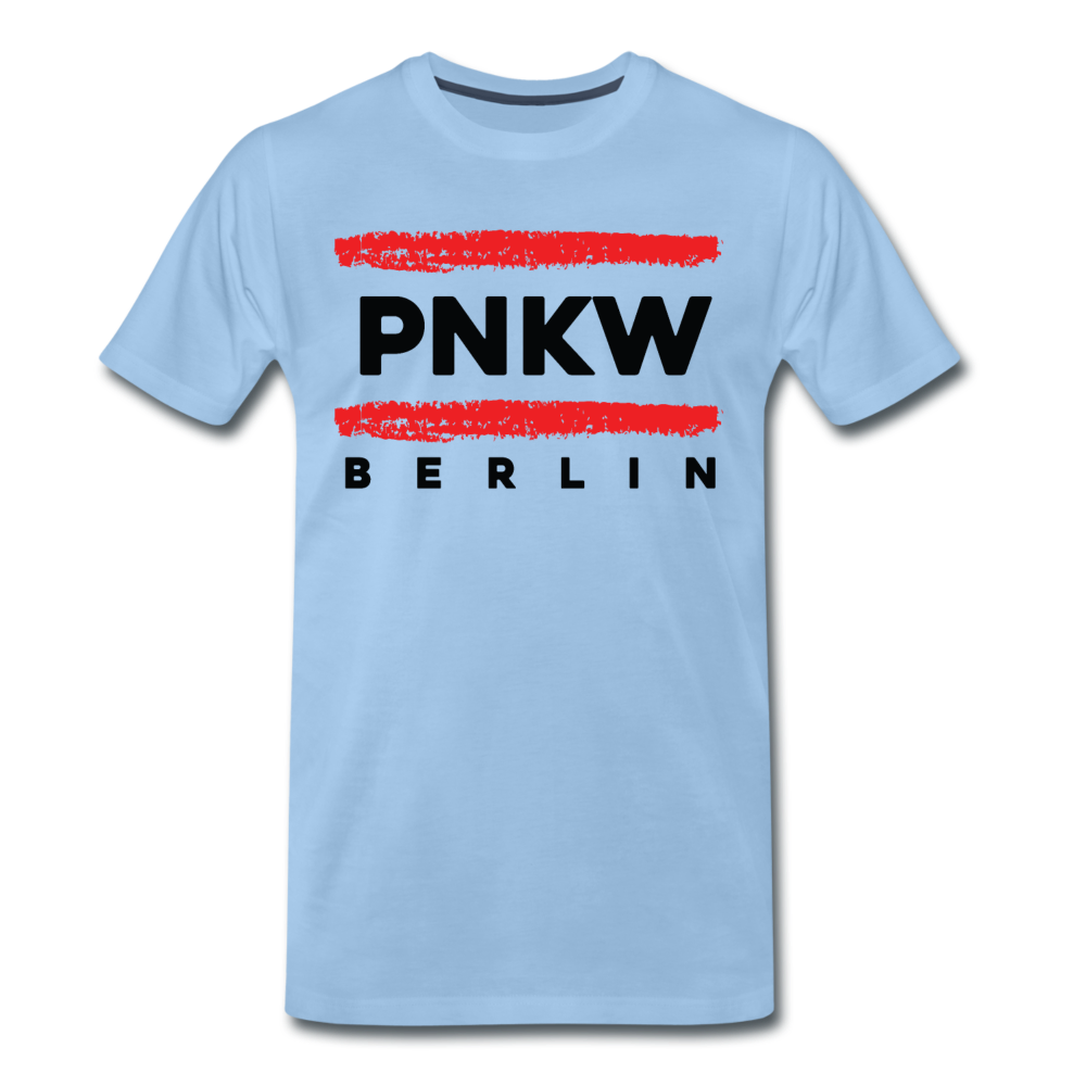 PNKW - Männer Premium T-Shirt - Sky