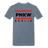 PNKW - Männer Premium T-Shirt - Blaugrau