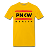 PNKW - Männer Premium T-Shirt - Sonnengelb