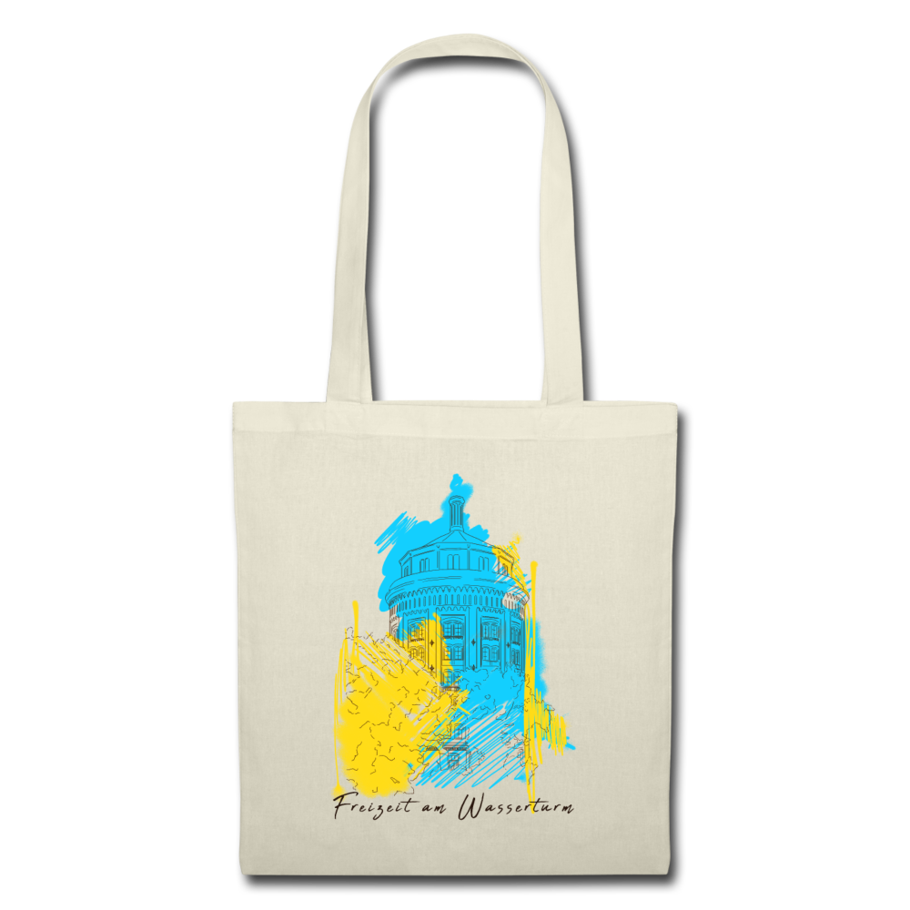 Freizeit am Wasserturm - Stoffbeutel - Natur