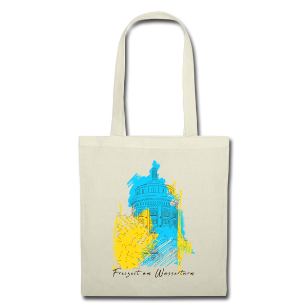 Freizeit am Wasserturm - Stoffbeutel - Natur