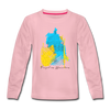 Freizeit am Wasserturm - Kinder Langarmshirt - Hellrosa