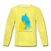 Freizeit am Wasserturm - Kinder Langarmshirt - Gelb
