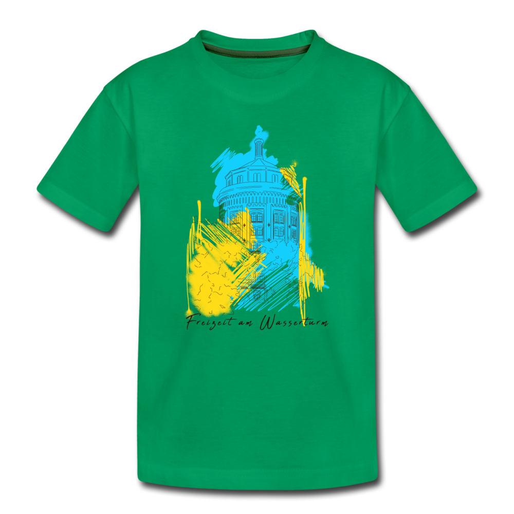 Freizeit am Wasserturm - Teenager Premium T-Shirt - Kelly Green