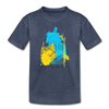 Freizeit am Wasserturm - Kinder Premium T-Shirt - Blau meliert