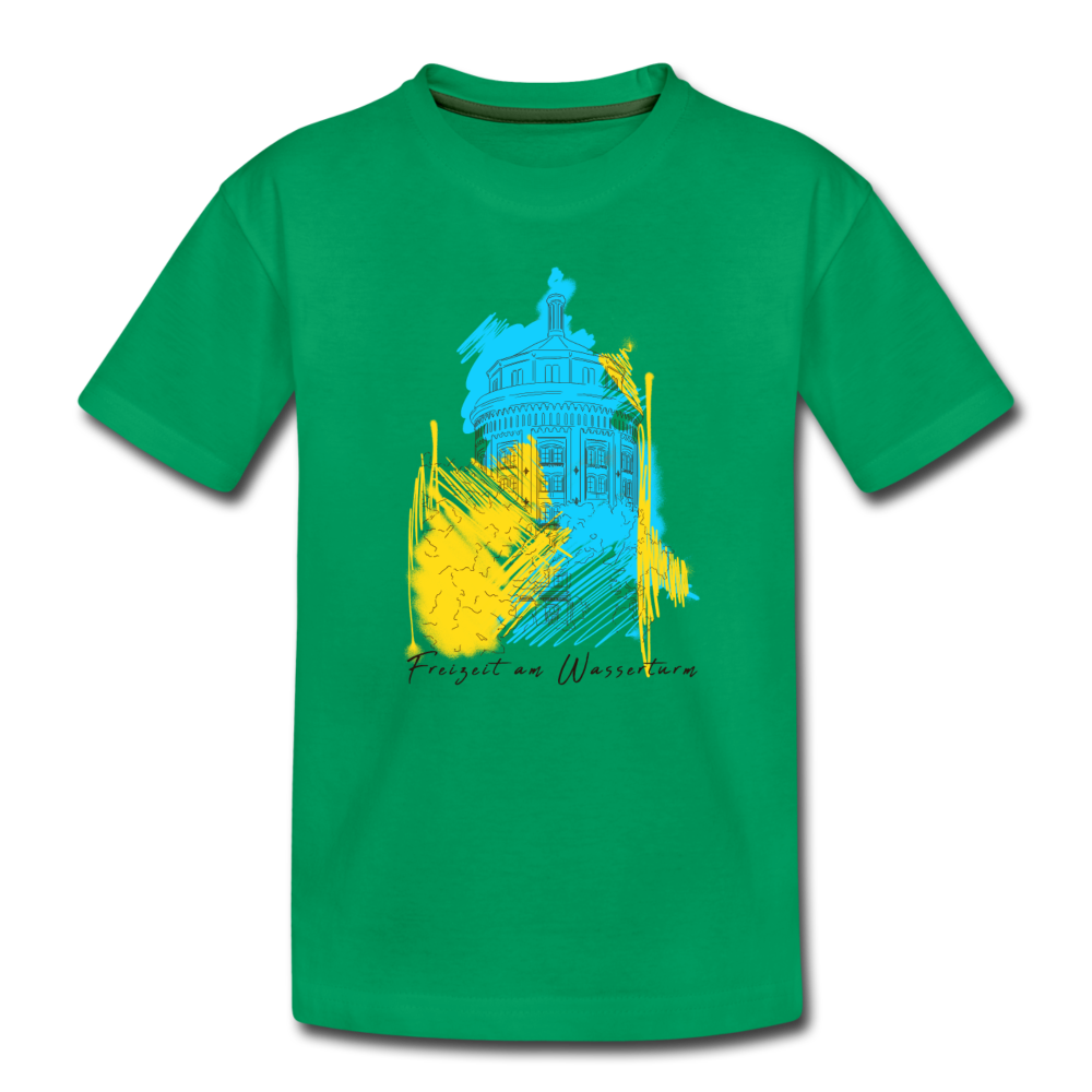 Freizeit am Wasserturm - Kinder Premium T-Shirt - Kelly Green