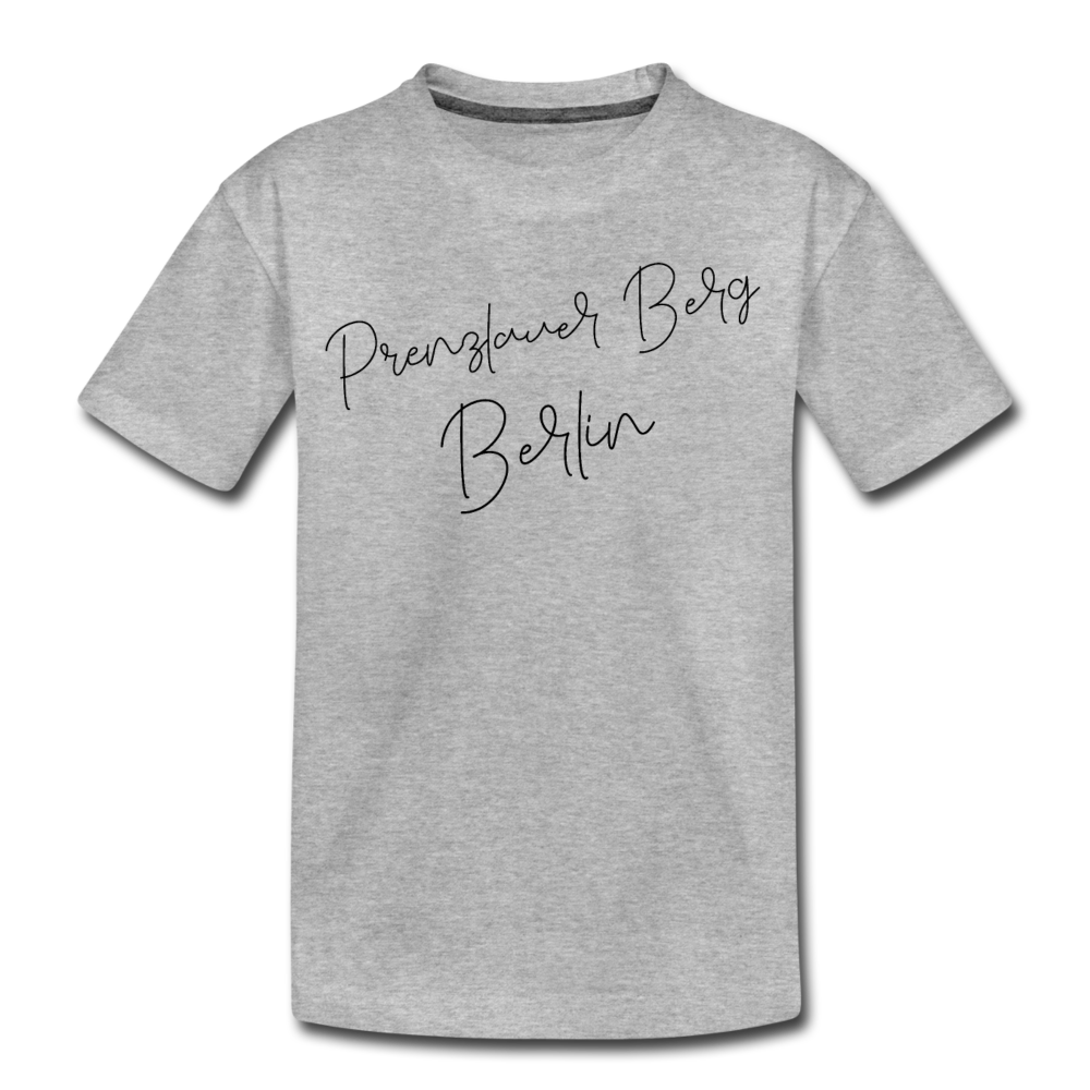 Prenzlauer Berg - Teenager Premium T-Shirt - Grau meliert
