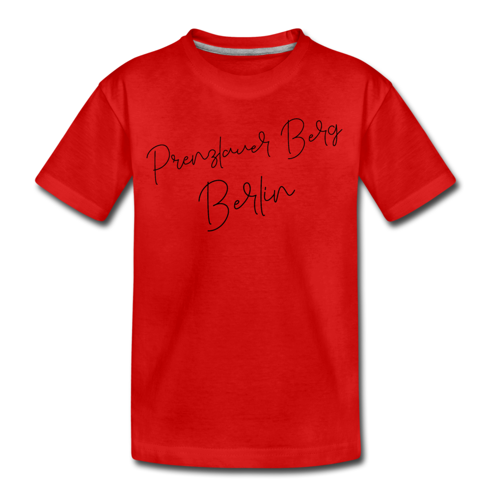 Prenzlauer Berg - Teenager Premium T-Shirt - Rot