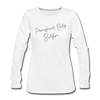 Prenzlauer Berg - Frauen Premium Langarmshirt - Weiß