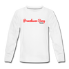 Prenzlauer Berg Berlin - Teenager Langarmshirt - Weiß